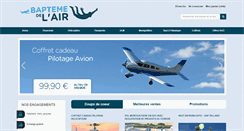 Desktop Screenshot of baptemeair.com