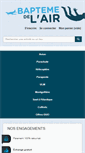 Mobile Screenshot of baptemeair.com
